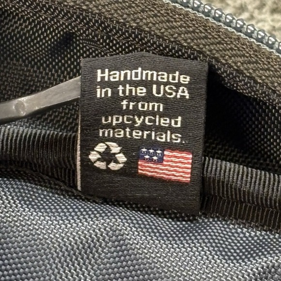 Alchemy Goods Madison Black Recycled Inner Tube Backpack Laptop Sleeve - Picture 7 of 16